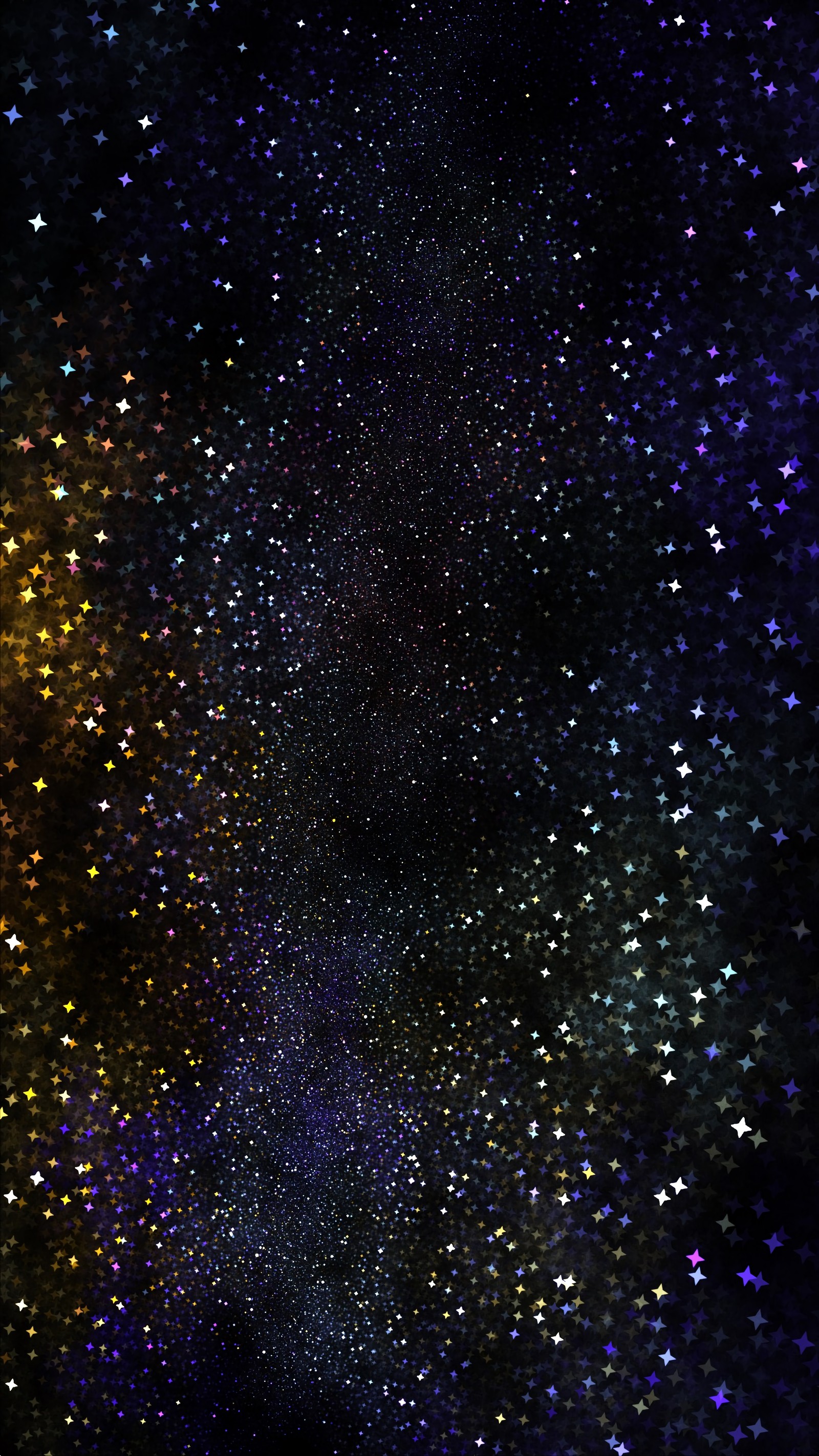 A close up of a black background with a lot of stars (fractal, astronomical object, atmosphere, outer space, celestial event)