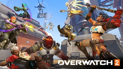 Action dynamique 5v5 dans Overwatch 2