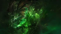 Illidan Hurlorage : L'Ombre du Traître dans un Paysage de World of Warcraft