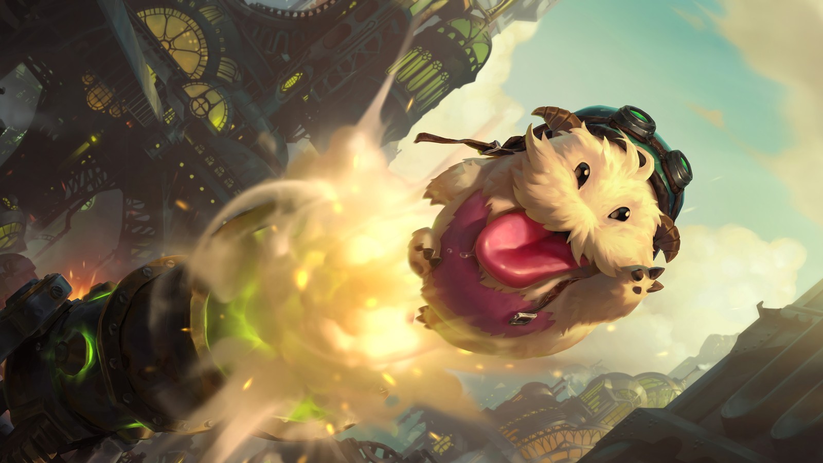 legends of runeterra, video game, daring poro Download Wallpaper