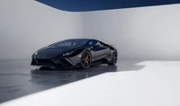 Lamborghini Huracán Tecnica dans un cadre de studio élégant