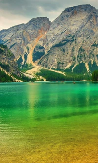 lac, montagnes, nature, vue, eau