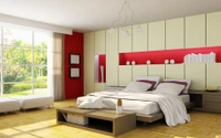 bedroom, furniture, wall, ceiling, bedroom furniture wallpaper