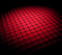 Red Textured Pattern with a Grid Design on a Dark Background