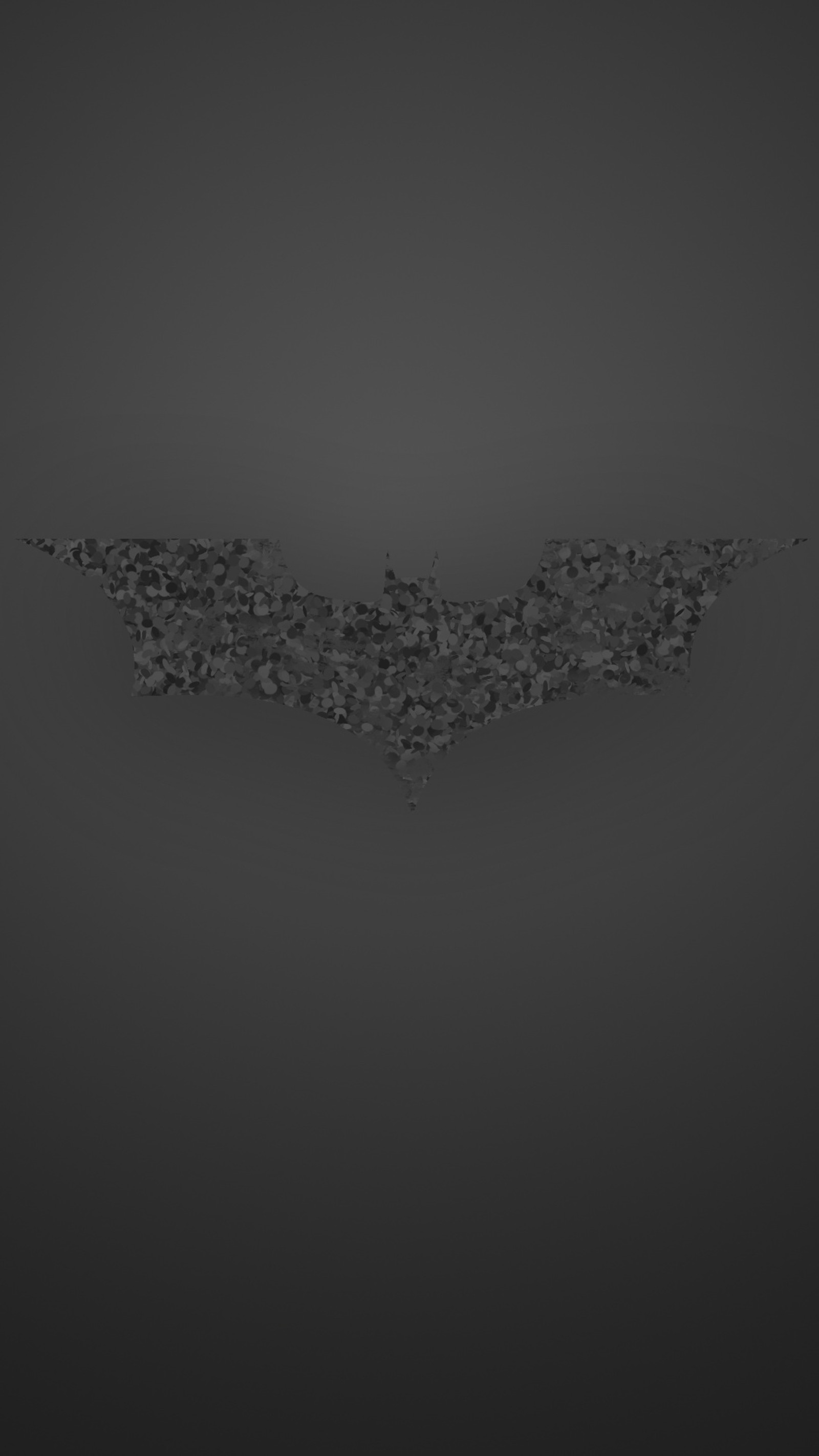 Fonds d'écran du logo batman hd wallpaper cave (chauve souris, batman, propre, points, gris)