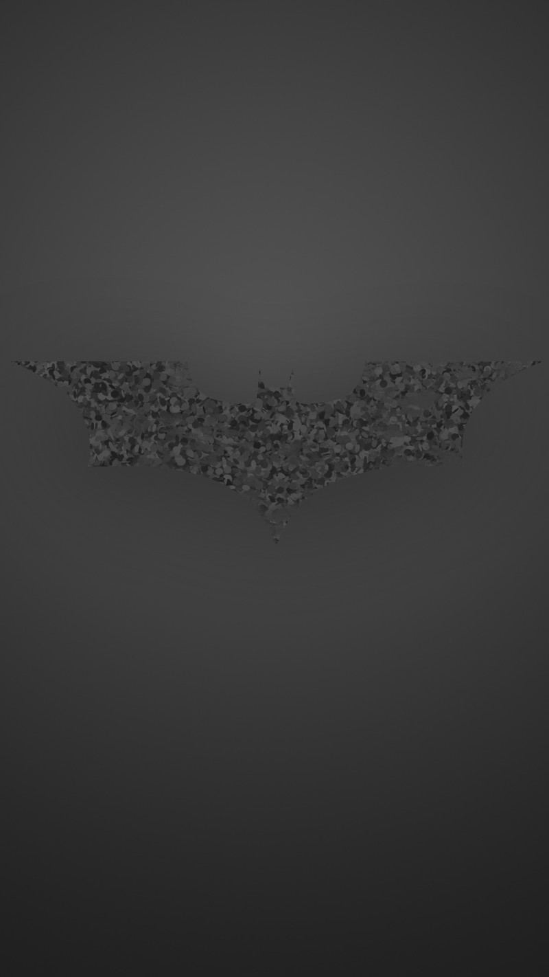 Обои с логотипом бэтмена hd wallpaper cave (летучая мышь, batman, чистый, точки, серый)