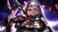 Yorha 2B: El guerrero enigmático en elegancia