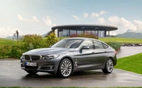 BMW 3 Series Gran Turismo: A Luxurious Grand Tourer in a Scenic Landscape