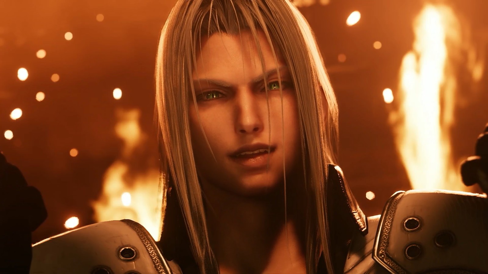 Baixar papel de parede sephiroth, final fantasy vii remake, final fantasy 7 remake, ff vii remake, jogo de vídeo