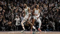 jayson tatum, aja wilson, nba 2k25, 2024 games, video game wallpaper