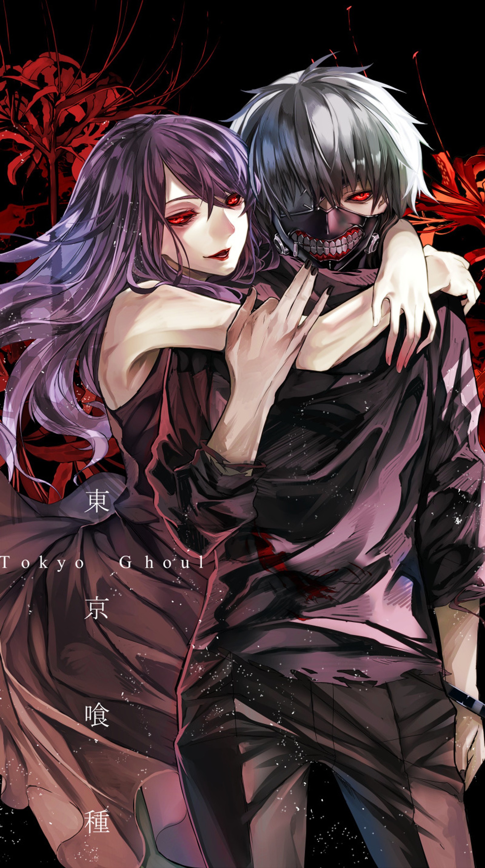 Скачать обои ризе, rize, токийский гуль, tokyo ghoul