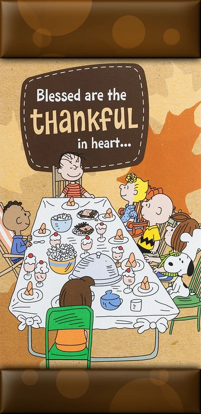 Thankful Gathering with Charlie Brown and Friends