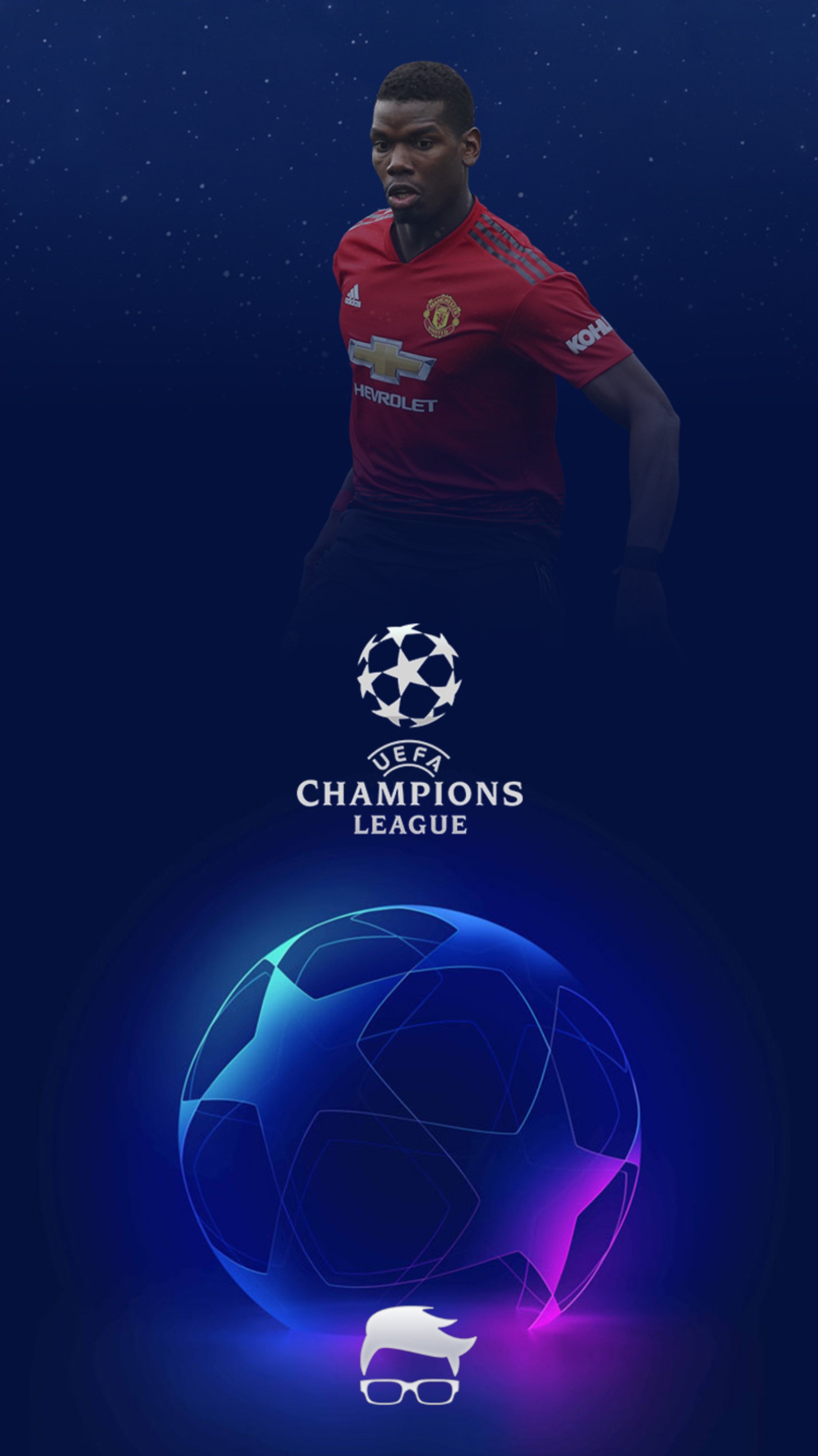 champions, champions league, manchester united, pogba Download Wallpaper