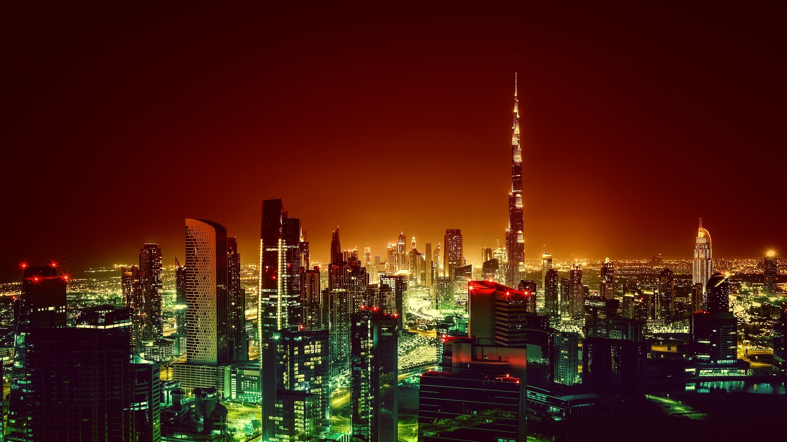 burj khalifa, dubai, united arab emirates, city skyline, cityscape wallpaper