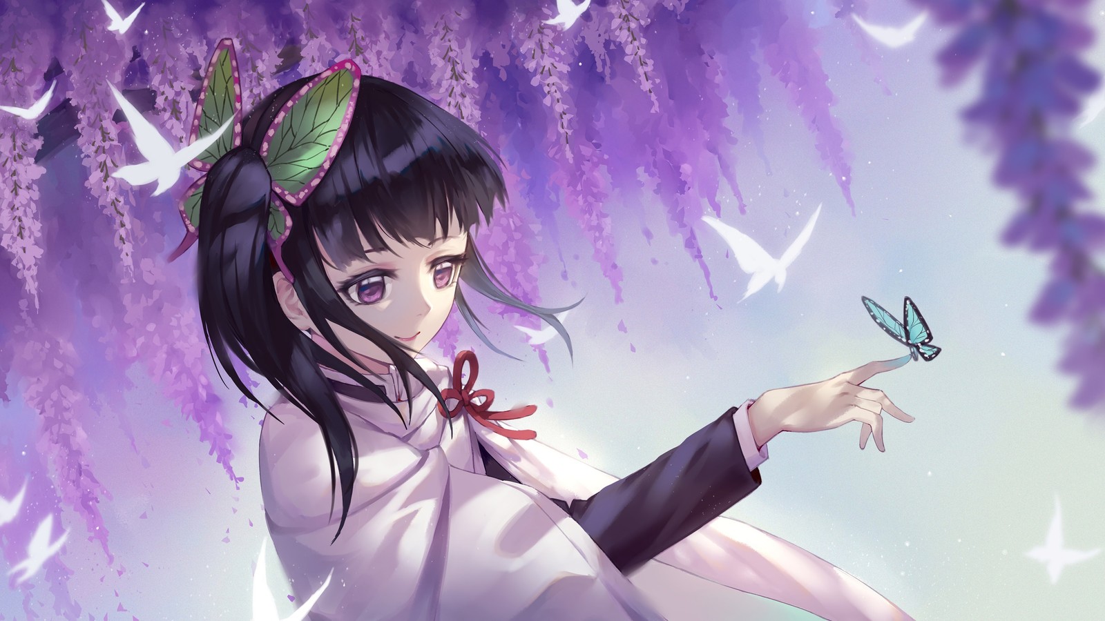 kanao tsuyuri, kimetsu no yaiba, demon slayer kimetsu no yaiba, anime, 鬼滅の刃 Download Wallpaper