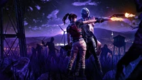 Dante and Claire Redfield Unite Against the Darkness in a Battle for Survival