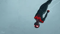 майлз моралес, miles morales, spider man, ультимативный человек паук, ultimate spider man