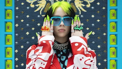 billie eilish, amerikanisch, sänger, prominente, mädchen