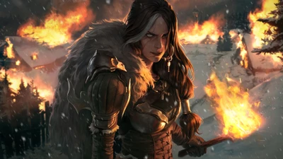 Scarmother Vrynna: The Flame of Vengeance in Legends of Runeterra