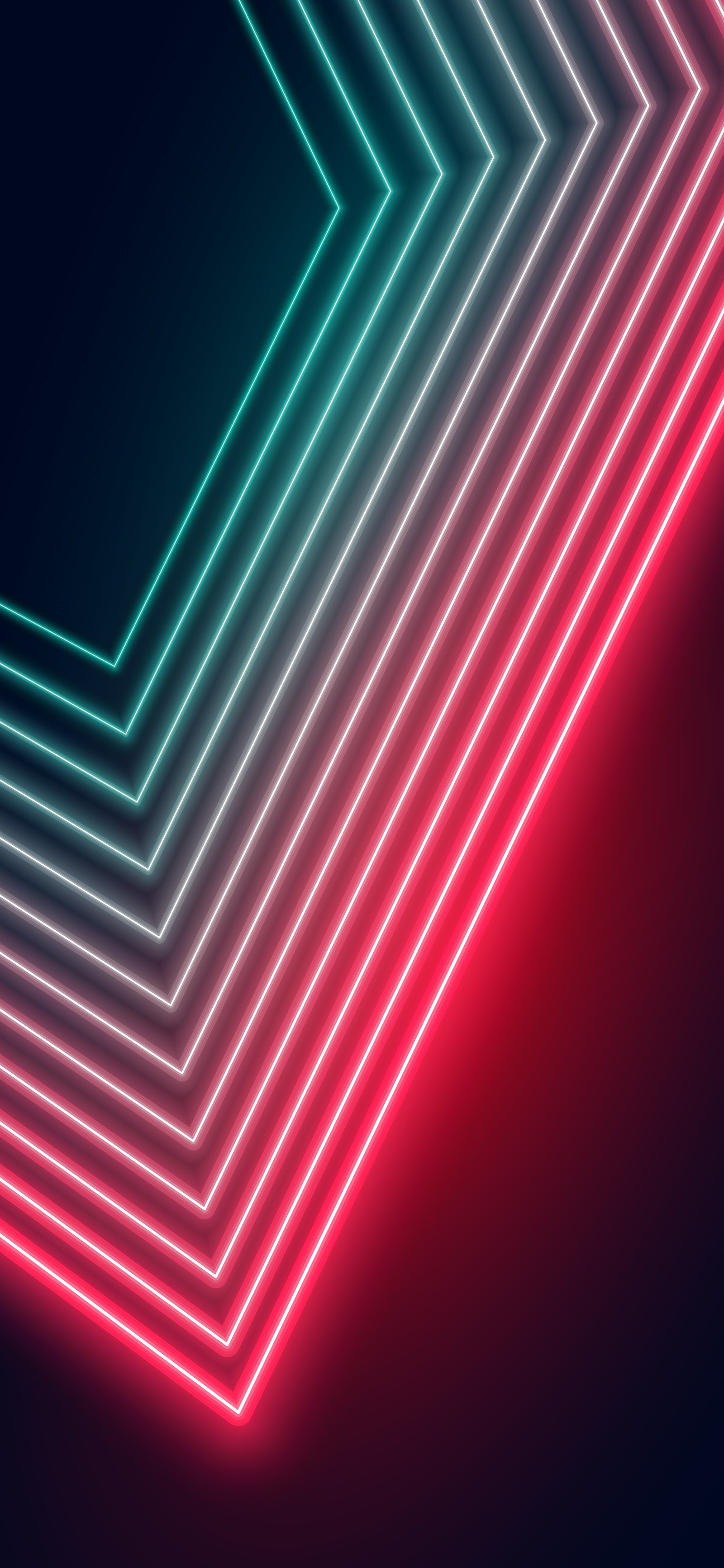 Neon lines in a dark background with a red and blue background (light, pink, art, violet, magenta)