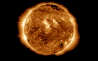 Sol Radiante: Um Vislumbre do Cosmos