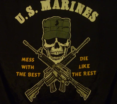 ejército, cuerpo de marines, marines, rifle, estados unidos