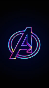 avenger, ironman, logo, letter a