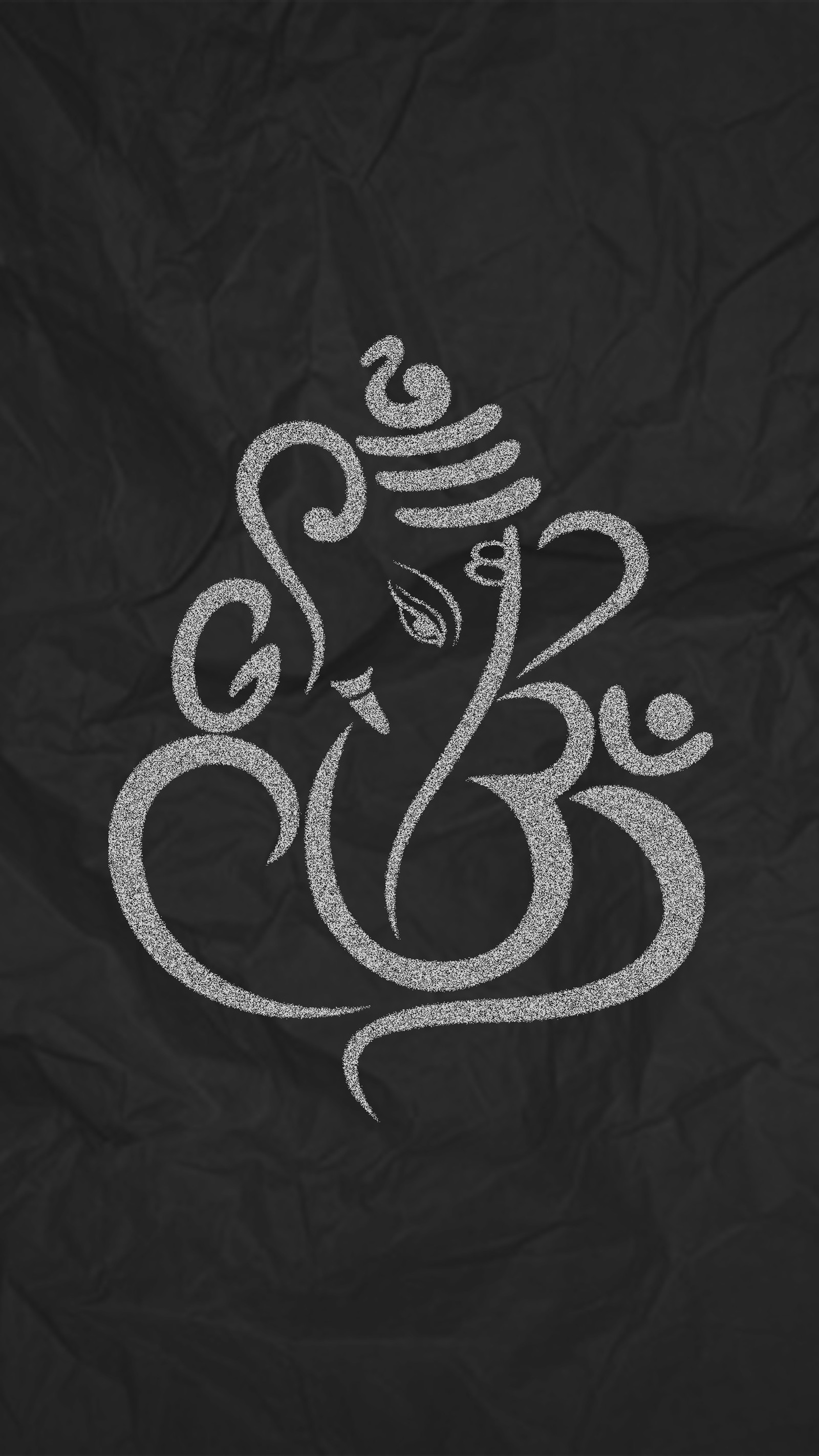 Une image en noir et blanc d'un éléphant avec une couronne (ganes, ganesa, ganesh, ganesh bhagwaan, my friend ganesa)