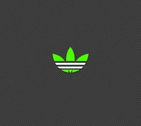 adidas, and, green, logo, white wallpaper