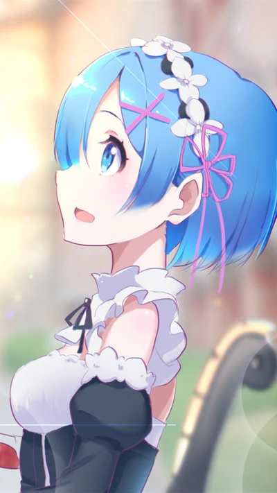 anime, rem