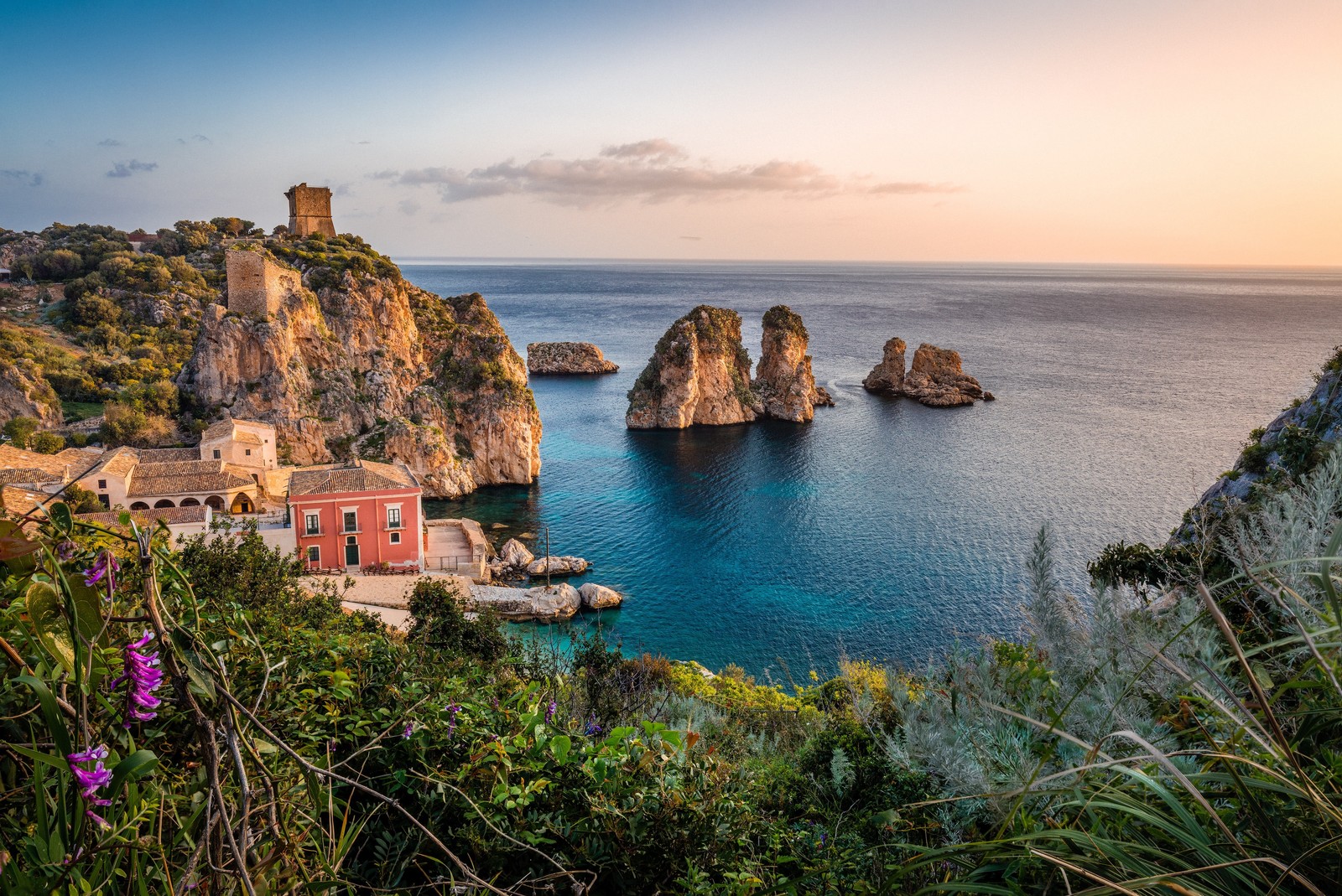 tonnara di scopello, museum, historical, scopello beach, seascape wallpaper