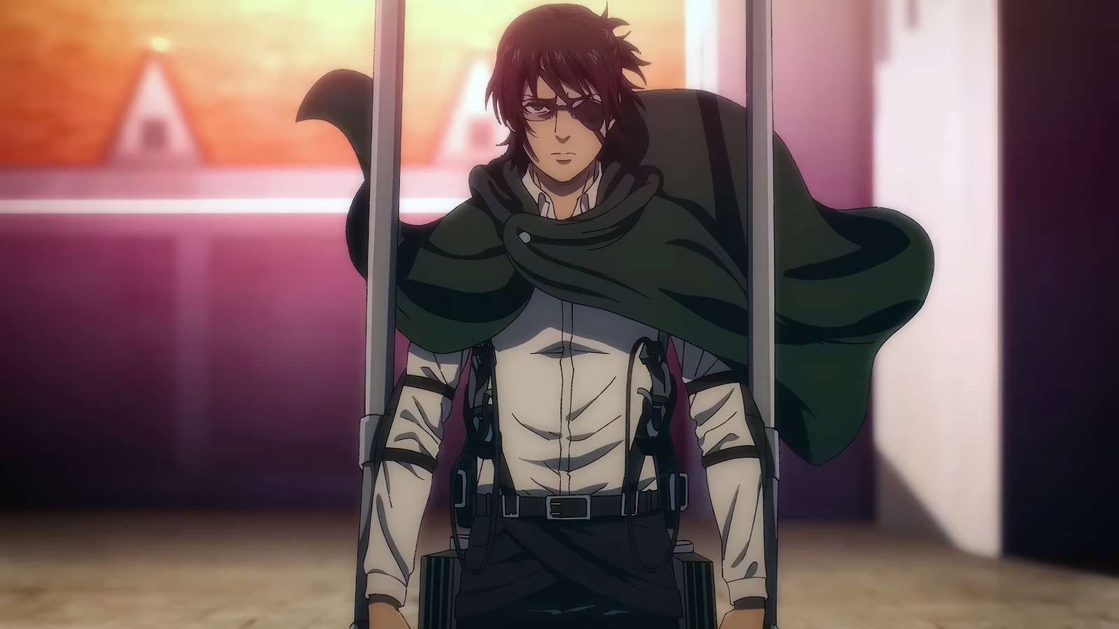 Lade hange, zoe, attack on titan, anime, shingeki no kyojin Hintergrund herunter