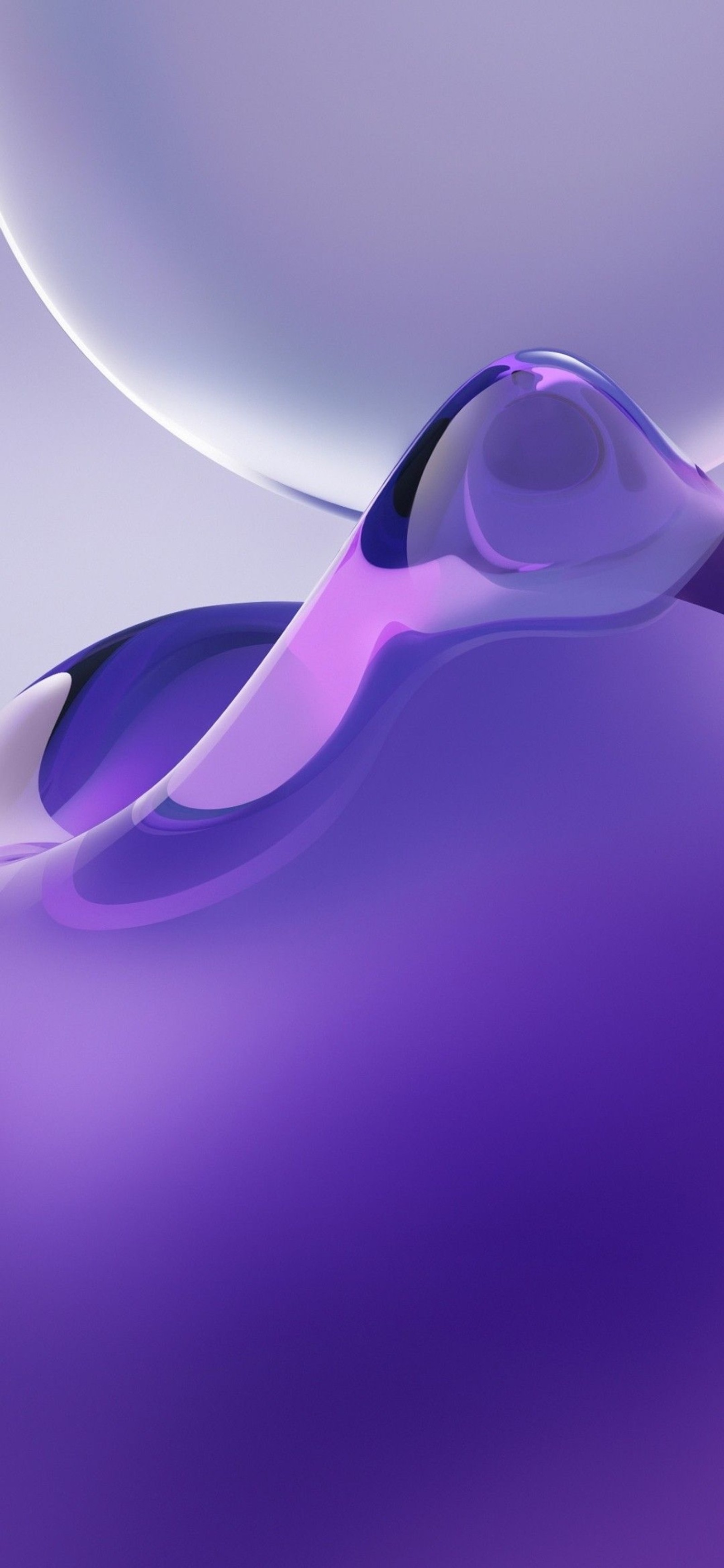 Purple and white abstract background with a curved design (liquid, water, purple, violet, magenta)