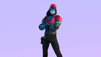 fortnite, fortnite battle royale, video game, bonehead, skin wallpaper