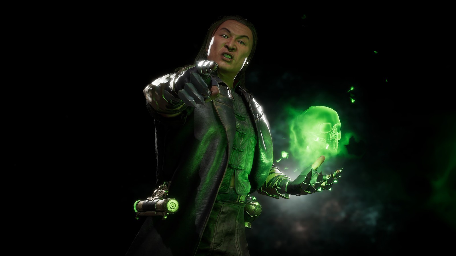 Lade shang tsung, mortal kombat 11, videospiel Hintergrund herunter