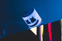 Marshmello se apresentando ao vivo em um concerto