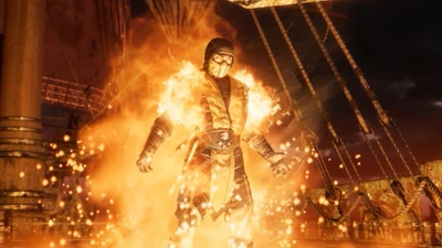 Scorpion Déchaîné : Fureur Enflammée dans Mortal Kombat 11