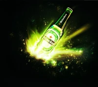 абстракция, пиво, хайникен, heineken