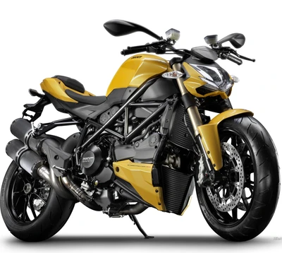 Ducati Street Fighter: Kühnes gelbes Design und Leistung.