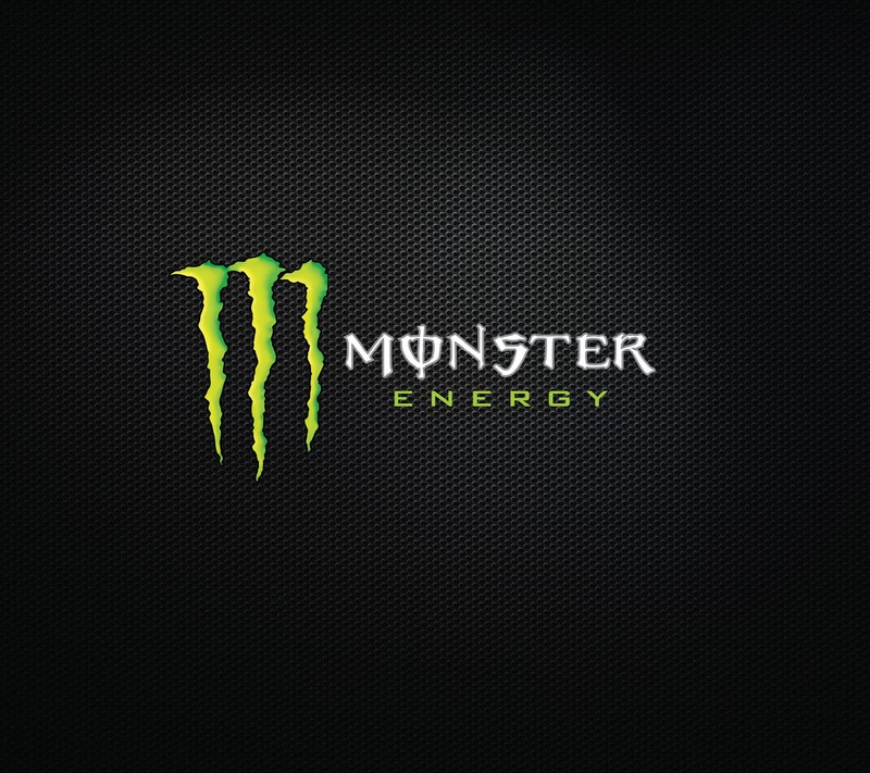 Логотип monster energy на черном фоне (энергетический напиток, логотип, монстр, монстр энергия, monster energy)