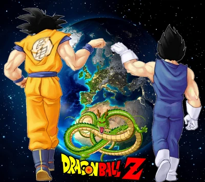 ball, zeichentrick, drache, goku, erde