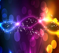 abstract, bokeh, colors, design, glow wallpaper