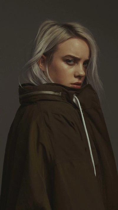 billie, billie eilish, téléphone portable, eilish, fond