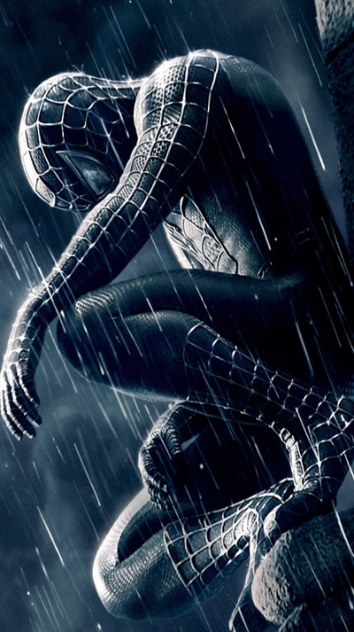 Homem-Aranha na chuva: Um momento de reflexão