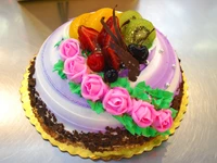 birthday, cake, candy, food, fruit wallpaper