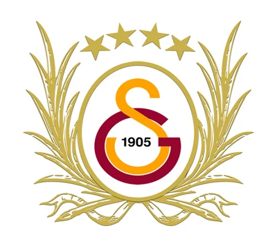 Emblem des Galatasaray Sportvereins mit dem Gründungsjahr 1905