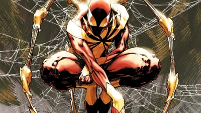 Spider de Hierro: Un Héroe Dinámico de Marvel en Acción