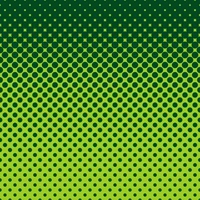 Green Polka Dot Pattern with Gradient Effect