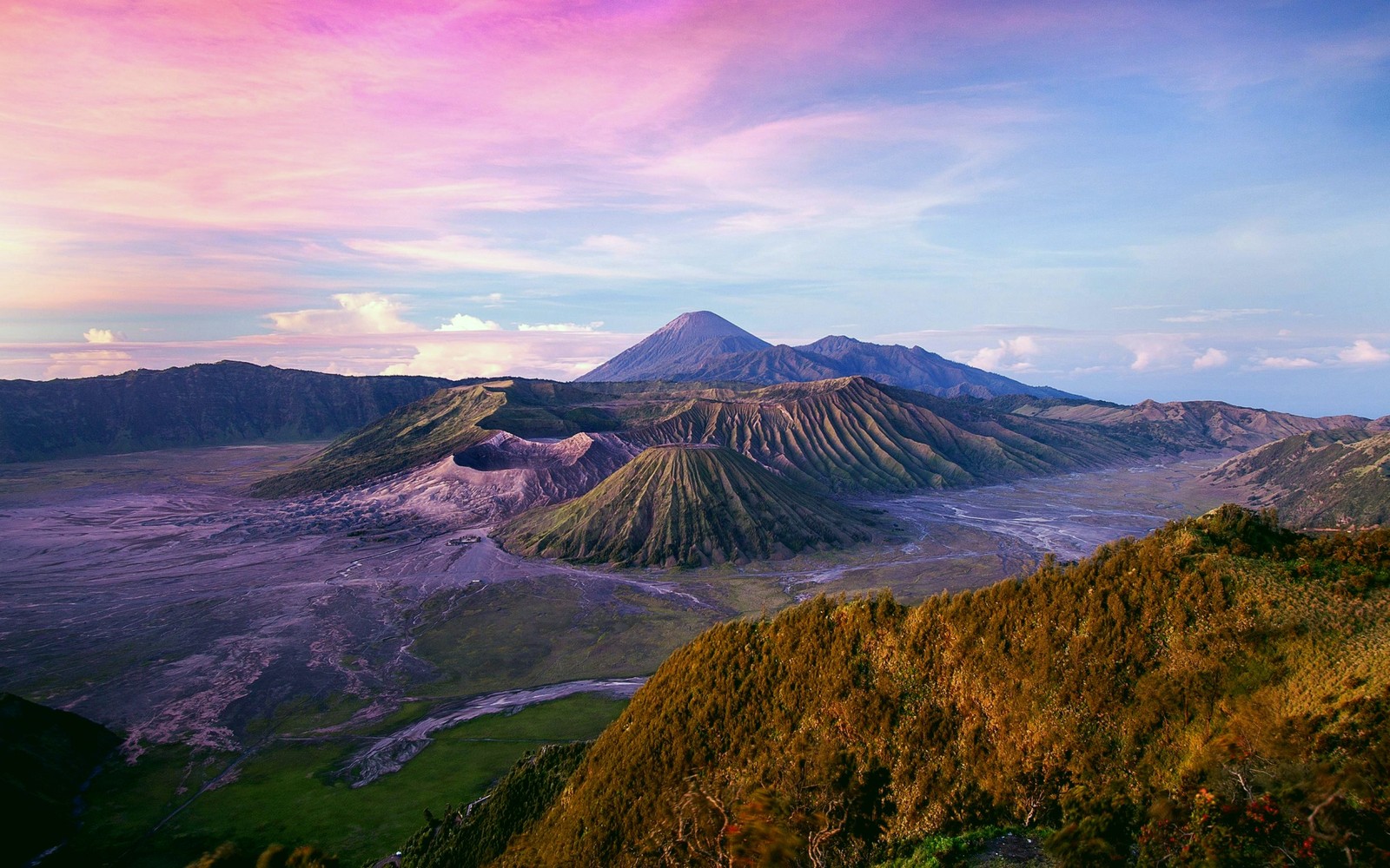 Descargar fondo de pantalla montaña bromo, mount bromo, volcán, montaña, tierras altas