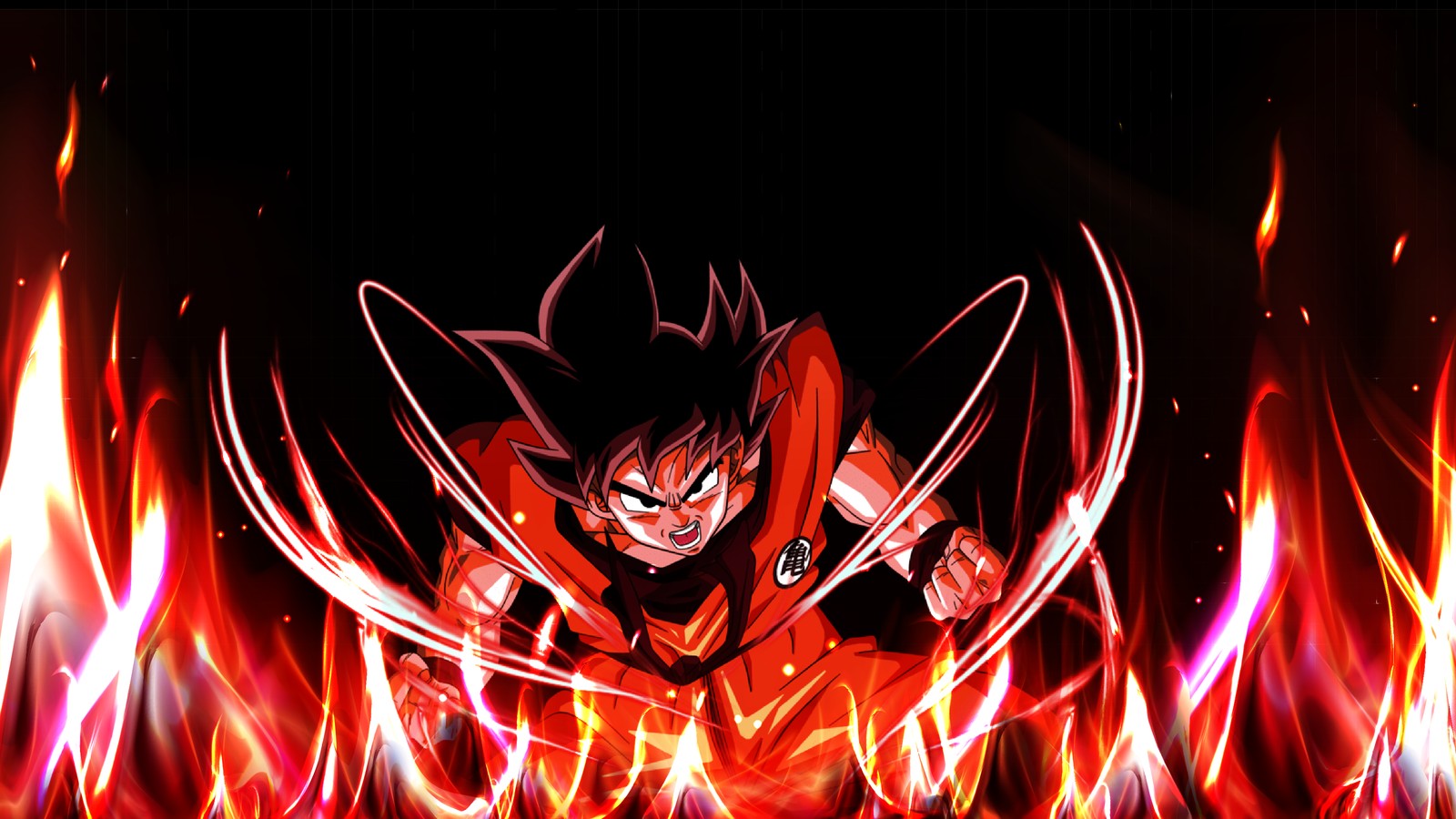 Anime dragon ball goku wallpapers dragon ball goku wallpapers (goku, anime, dragon ball, red, orange)